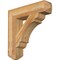 Ekena Millwork Olympic Craftsman Rough Sawn Bracket, Western Red Cedar, 6"W x 28"D x 28"H BKT06X28X28OLY04RWR - alternate 1